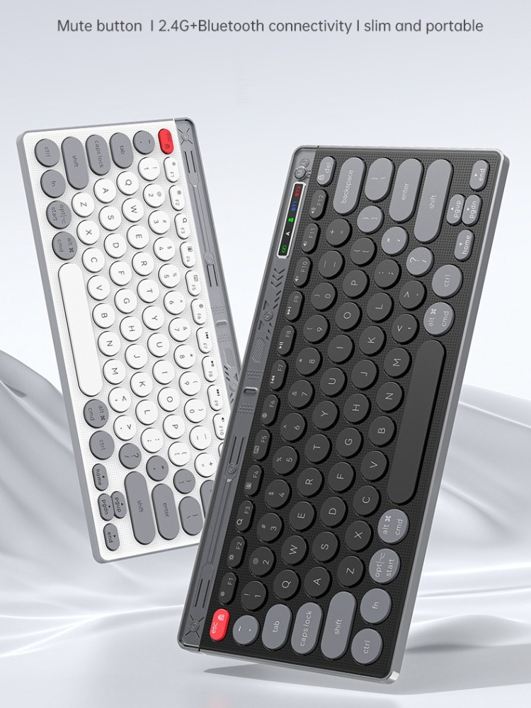 Retro Gaming Ipad - Teclado Typec Charging 2.4G + Bluetooth