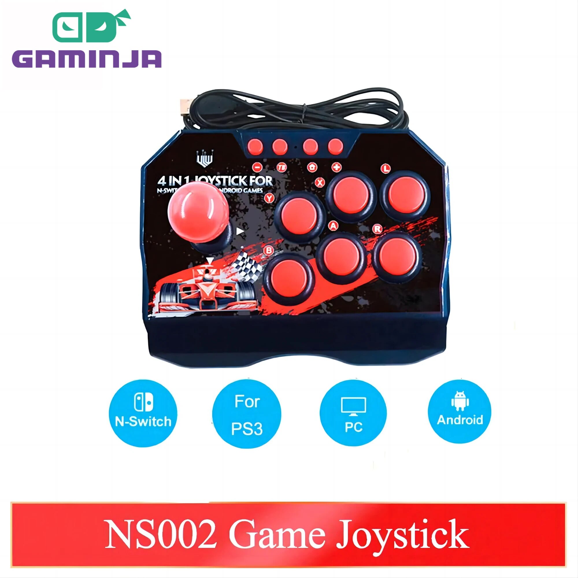 Retro Gaming Tablet - GAMINJA NS002 4 In 1 Retro
