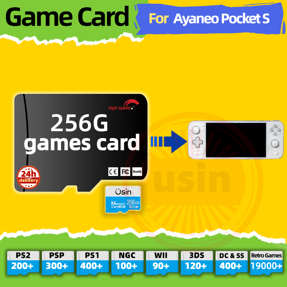 Retro Gaming Android - Game Card For Ayaneo Pocket S