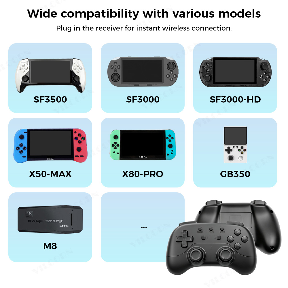 VILCORN Budget 2.4G Wireless C - Retro Gaming Emulator Pc ulasan dan harga