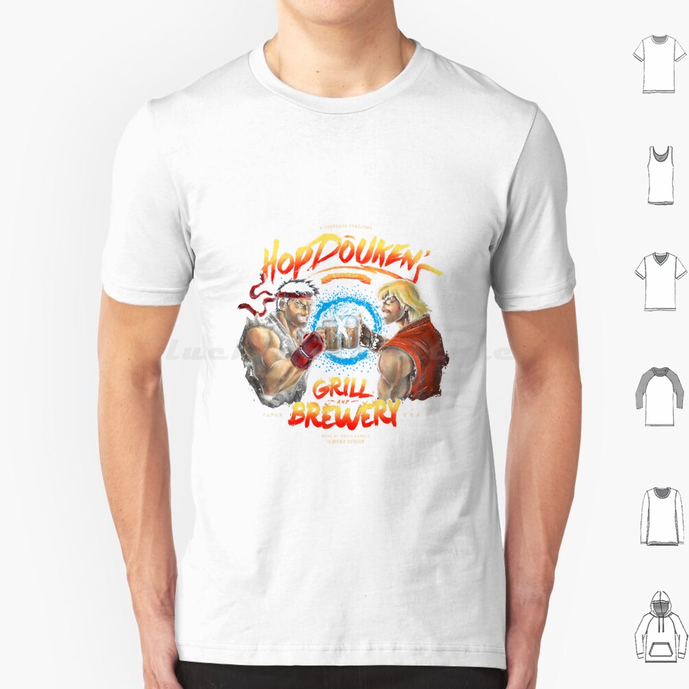 Hop Douken's T Shirt 6xl Cotto - Retro Gaming Kent ulasan dan harga