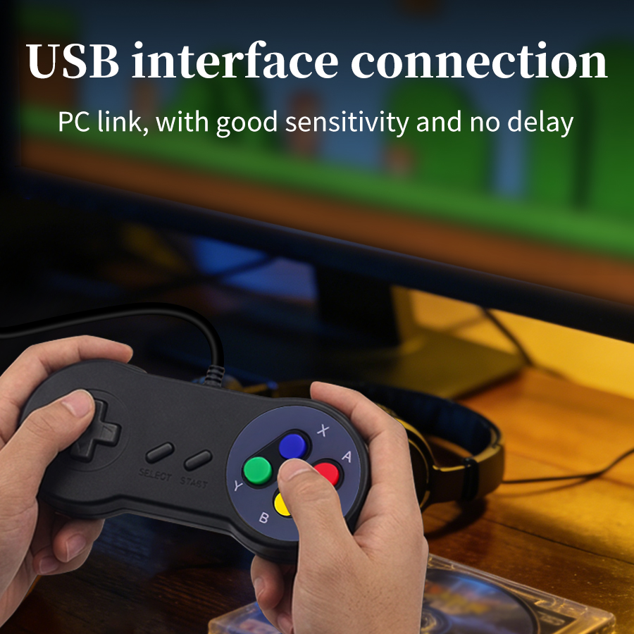 1-2 pcs SNES USB Controller Re - Retro Gaming Raspberry Pi 5 ulasan dan harga