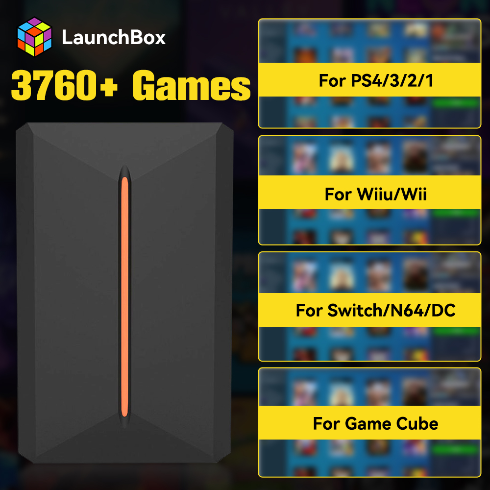 Launchbox OS Retro Gaming HDD  - Retro Gaming Emulator Pc ulasan dan harga
