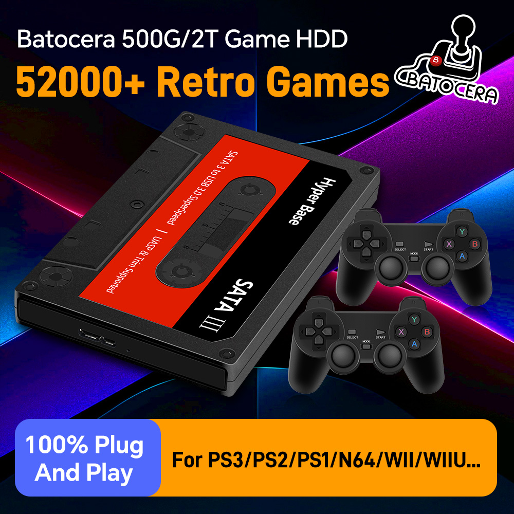Batocera 500G Retro Game Hard  - Retro Gaming Emulator Pc ulasan dan harga