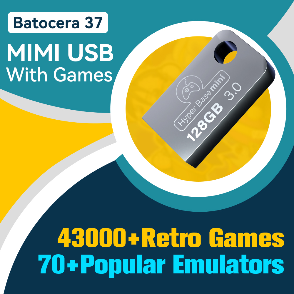 Hyper Base Mini 128GB Retro Ga - Retro Gaming Emulator Pc ulasan dan harga