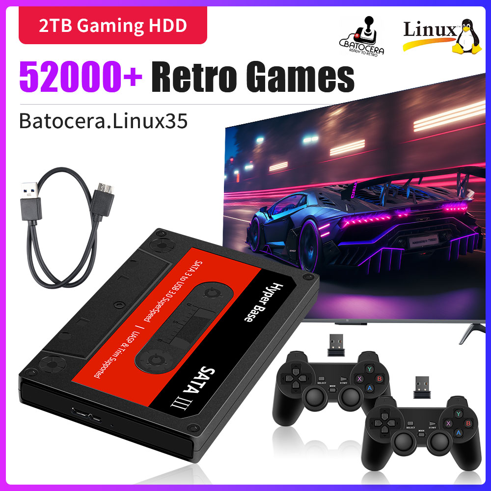 Hyper Base Batocera 2TB Gaming - Retro Gaming Emulator Pc ulasan dan harga