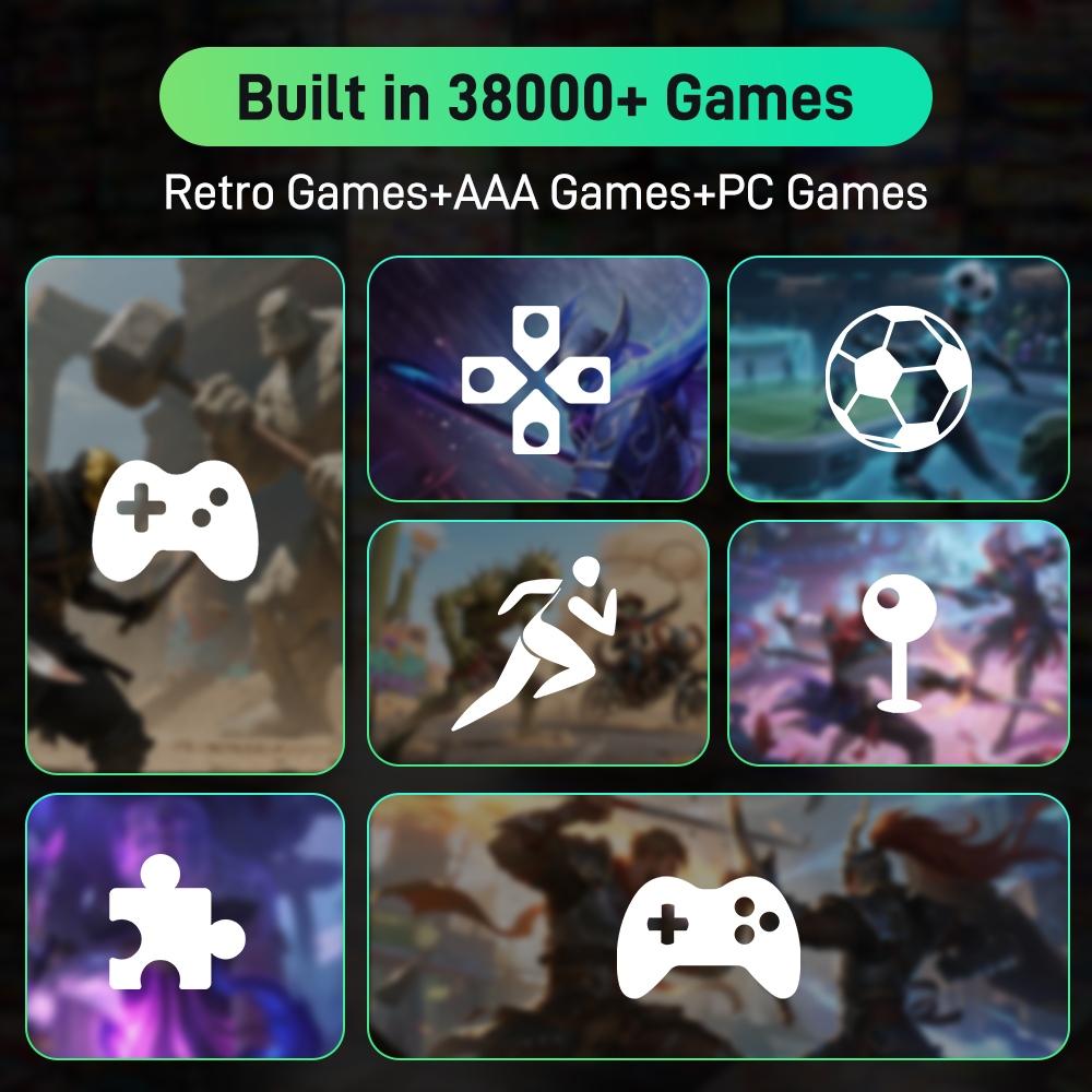 Playnite&Retrobat 500GB Game H - Retro Gaming Emulator Pc ulasan dan harga