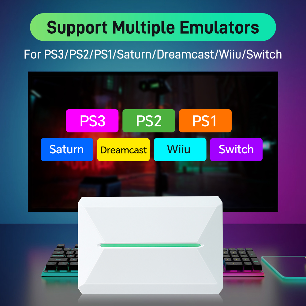 Playnite&Retrobat 500GB Game H - Retro Gaming Emulator Pc ulasan dan harga
