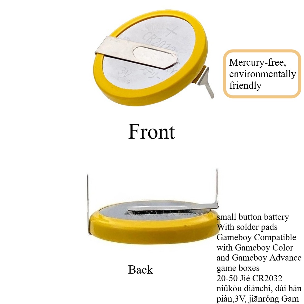 20/50 CR2032 Button Cell Batte - Retro Gaming Repair ulasan dan harga