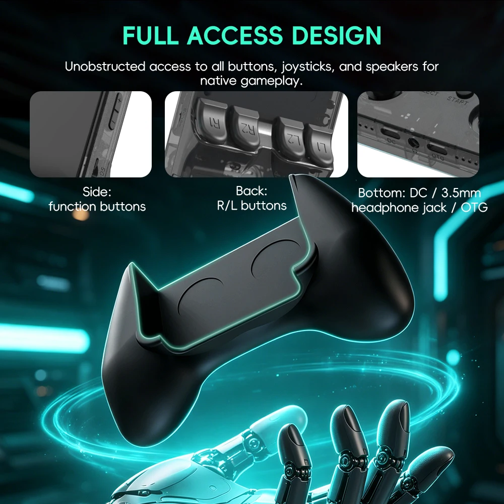 Data Frog R36S Game Grip Ergon - Retro Gaming Tablet ulasan dan harga