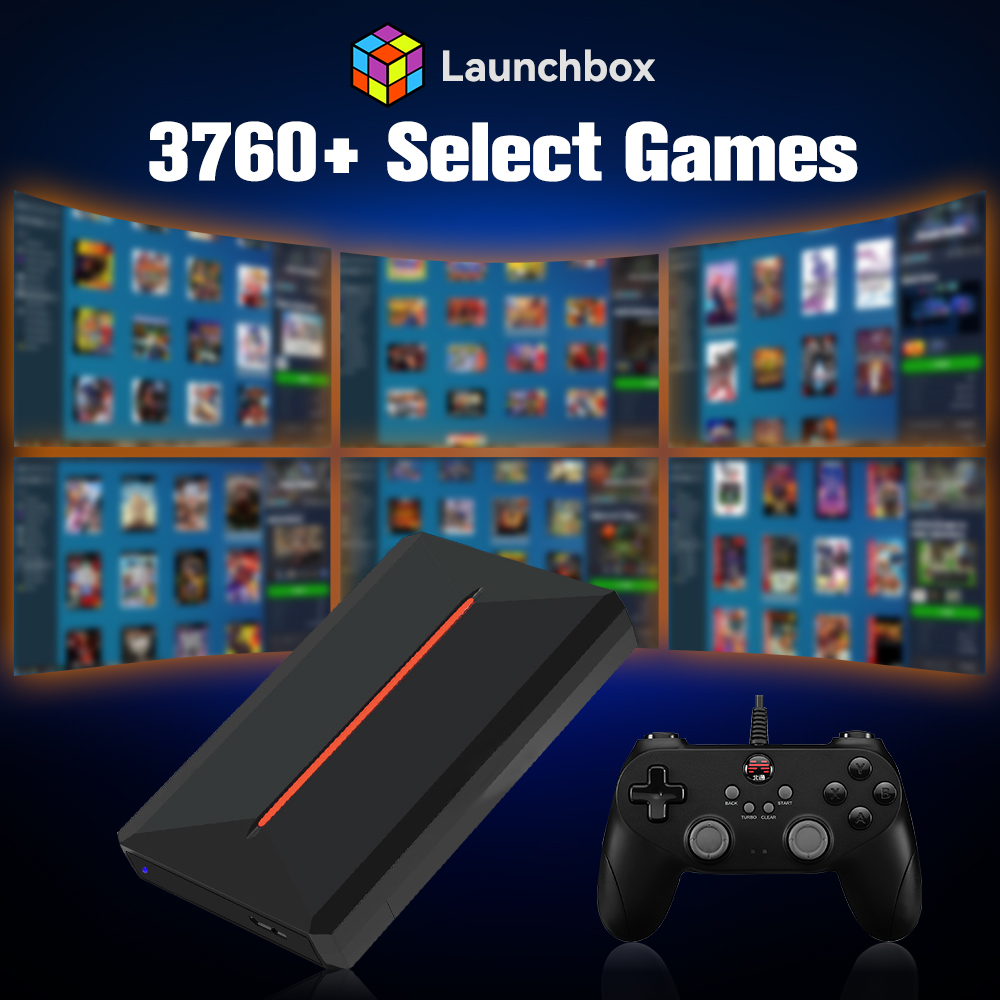 Launchbox OS Retro Gaming HDD  - Retro Gaming Emulator Pc ulasan dan harga