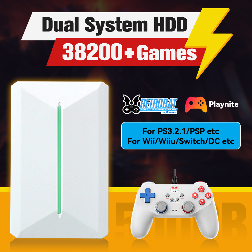 Retrobat＆Playnite System HDD R - Retro Gaming Play Zone ulasan dan harga