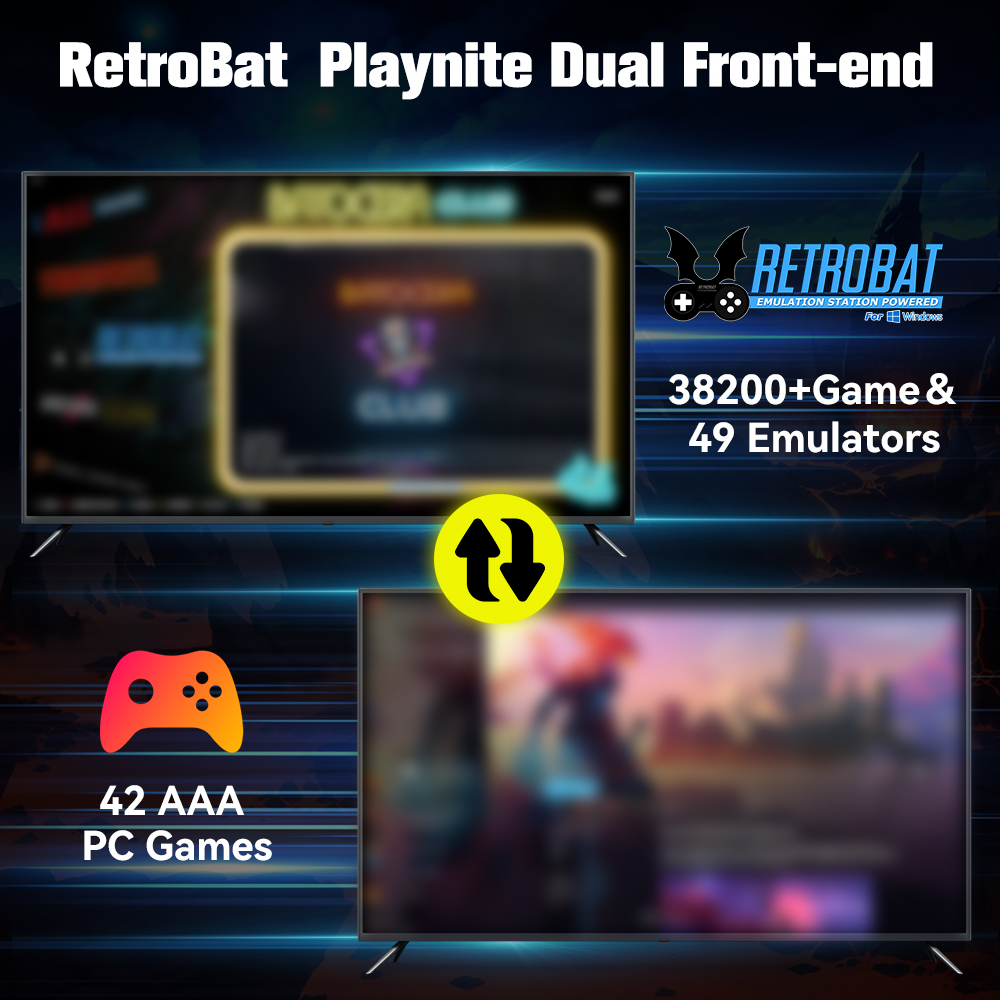 Retrobat＆Playnite System HDD R - Retro Gaming Play Zone ulasan dan harga