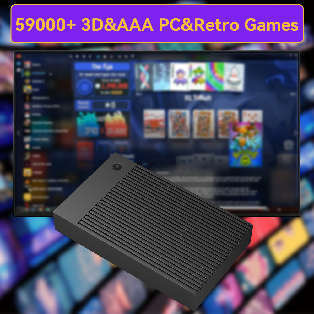 Portable 4TB Gaming HDD with 5 - Retro Gaming Emulator Pc ulasan dan harga
