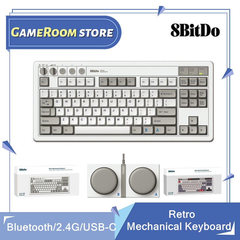 8Bitdo Retro Mechanical Keyboa - Retro Gaming Android ulasan dan harga