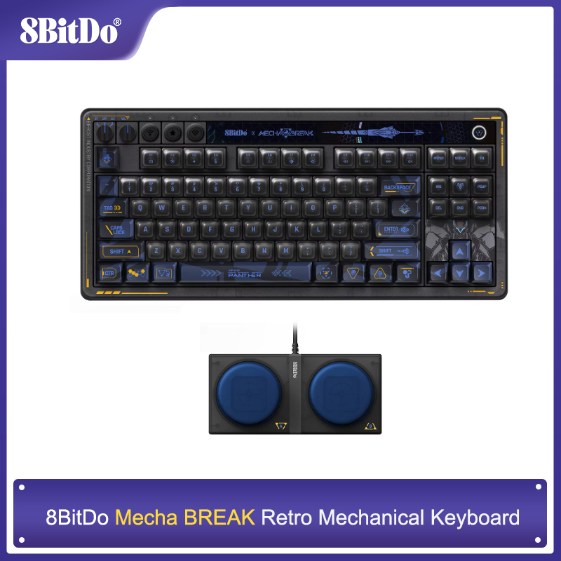 8BitDo Retro 87 Mechanical Key - Retro Gaming Android ulasan dan harga