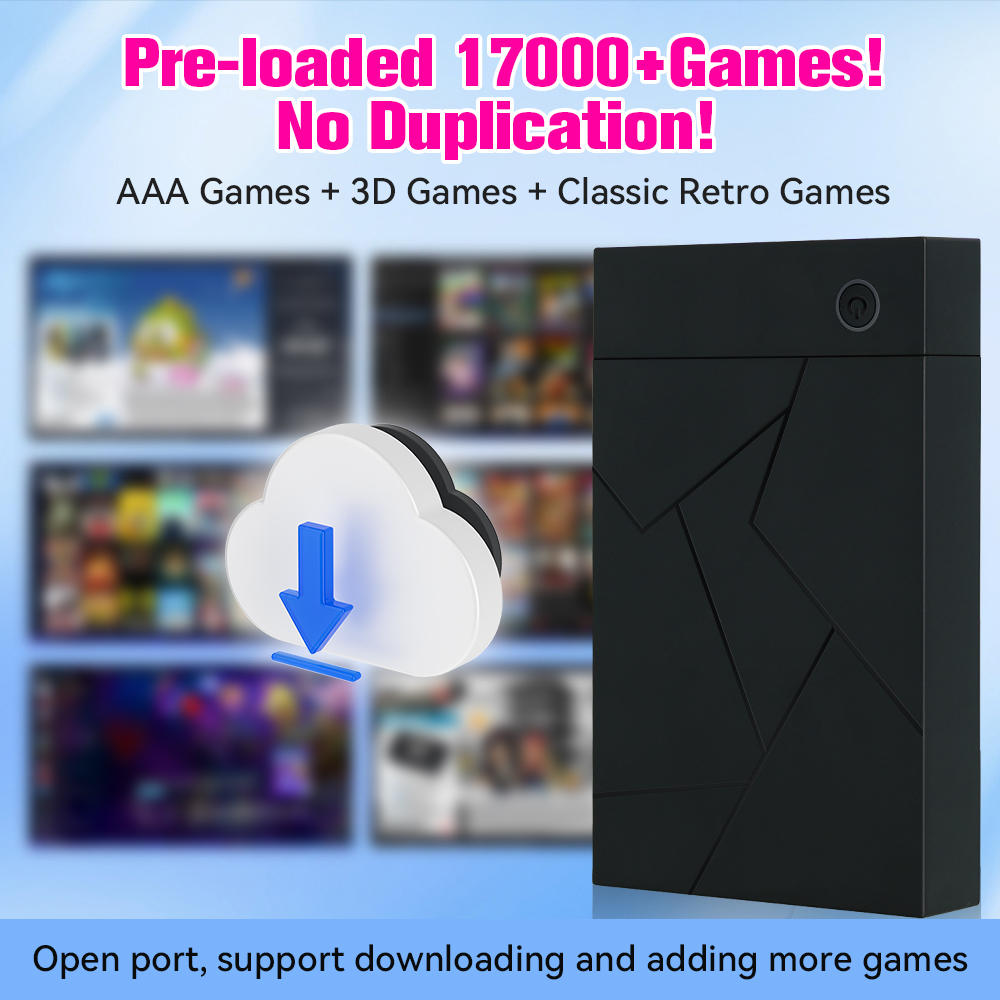3TB Gaming HDD Retro Emulation - Retro Gaming Emulator Pc ulasan dan harga