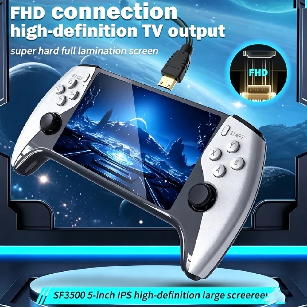 SF3500 5 inch Handheld Game Co - Retro Gaming Tablet ulasan dan harga