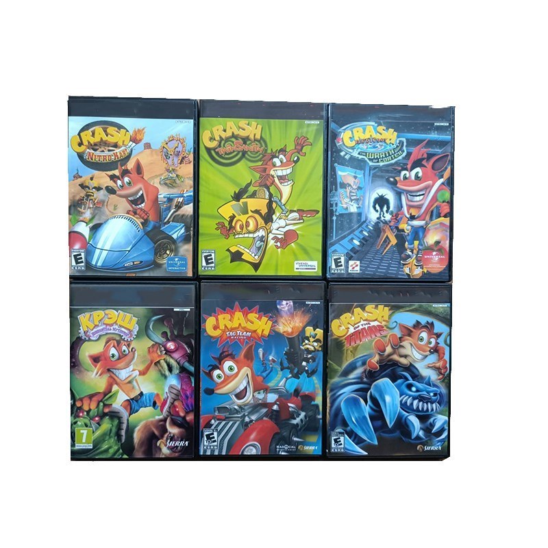 PS2 Copy Game Disc Crash Bandi - Retro Gaming Consoles ulasan dan harga